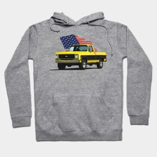 Old Yellow Pickup Hoodie